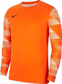 Футболка с длинными рукавами, мужские Nike Dry Park IV, oранжевый цв., s