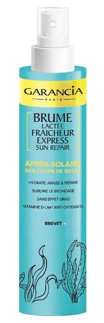 Purškiklis po deginimosi kūnui Garancia Brume Lactée Fraicheur Express SUN REPAIR, 150 ml