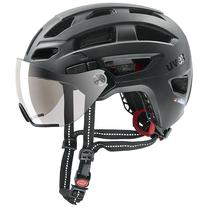 Шлемы велосипедиста универсальный Uvex Finale Visor, черный цв., 52-57 cm
