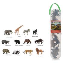 Žaislinė figūrėlė Collecta Mini Wild Animals A1105, 12 vnt., įvairių spalvų