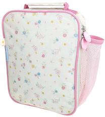 Krepšys per petį Lunch, balta sp./rožinė sp., 31 cm