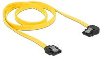 Vads Delock SATA / SATA SATA 7-pin male, SATA 7-pin male, 0.7 m, dzeltena krās.