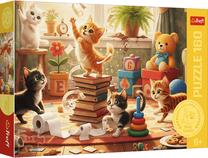 Puzle Trefl Cat Mischief, 41 cm x 27 cm, 160 gab.