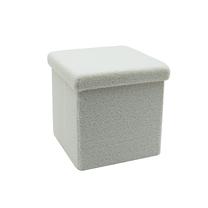 Pufas Domoletti Puf HS522-10, pilka sp., 38 cm x 38 cm x 38 cm