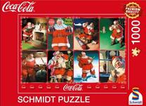 Dėlionė Schmidt Coca-Cola Santa Claus 59956, 48 cm x 68.3 cm, 1000 vnt., įvairių spalvų