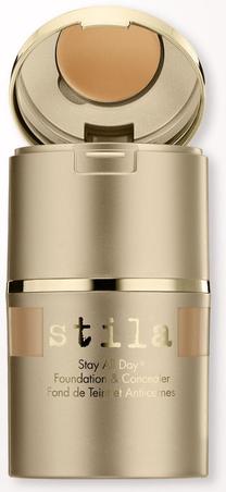 Skystas makiažo pagrindas Stila Stay All Day Foundation & Concealer, 08 honey, 30 ml