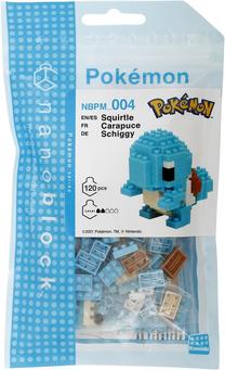 Konstruktorius Nanoblock Pokemon Vėžliukas Squirtle, 120 vnt.