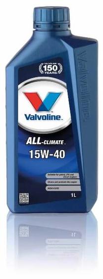 Motoreļļa Valvoline All Climate 15W - 40, sintētiskais, 1 l