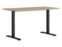 Datorgalds Space Office, 160 cm x 68 cm, 75.5 cm, ozola krās./melns krās.