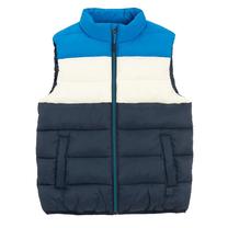 Vest, vaba aja kevad/sügis soojustusega, poistele Cool Club COB2821014, valge v./sinine v./sügavsinine v., 152 cm