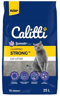 Kačių kraikas Calitti Strong Lavender, 25 l
