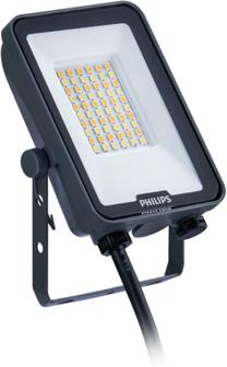 Prožektor ilma liikumisandurita, lakke või seina Philips Ledinaire Floodlights BVP167, 20 W, 2200 - 2400 lm, 3000 - 6500 °K, IP65, hall v.