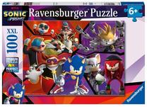 Dėlionė Ravensburger Sonic Prime 13383, 36 cm x 49 cm, 100 vnt., įvairių spalvų