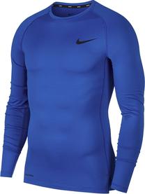 Krekls ar garām piedurknēm, vīriešiem Nike, zila krās., s