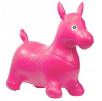 Lēkāšanas bumba Horse, 49 cm, rozā krās.