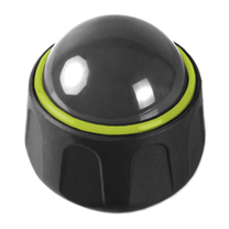 Masažuoklis Teeter Roller Ball, 7 cm, žalia sp.