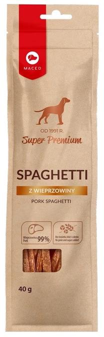 Skanėstas šunims Maced Spaghetti, kiauliena, 0.040 kg
