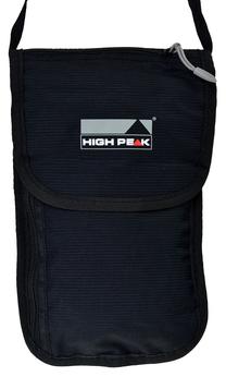 Ceļojuma maks High Peak XL 32072, melna krās.
