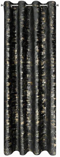 Nakts aizkari Tami, zelta krās./melns krās./tērauda krās., 140 cm x 250 cm