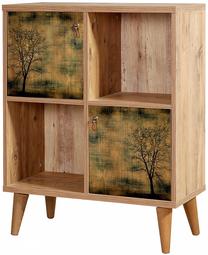 Pastatoma lentyna Kalune Design Porta 729, pušies sp, 95 cm x 35 cm x 77 cm