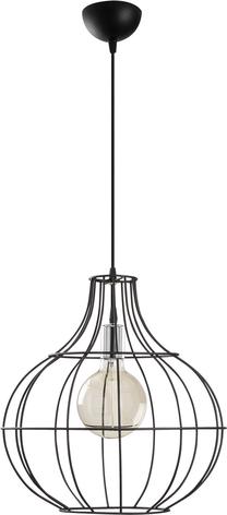 Valgusti rippuv Opviq Tel 6511 892OPV1676, E27, 1 x 40 W, must v. / must v.