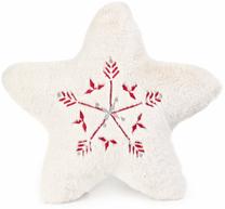 Kalėdinė dekoratyvinė pagalvėlė Homla Stella, balta/raudona, 38 cm x 38 cm