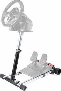 Spēļu stūre Wheel Stand Pro Deluxe V2, sudraba krās./melna krās.