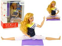 Кукла с аксессуарами Lean Toys Yoga Doll, 30 см, многоцветный