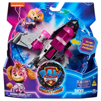 Figūrėlių rinkinys Spin Master Paw Patrol Film 2 Aircraft & Skye Puppy Figure, 18 cm, rožinė sp./pilka sp.