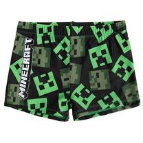 Ujumispüksid, vaba aja suvi, poistele Cool Club Minecraft LCB2821790, roheline v., 134 cm