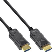 Кабель InLine 17930I HDMI Male, HDMI Male, 30 м, черный цв.