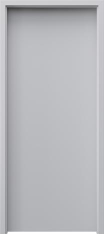 Iekšdurvju vērtne rāmis Porta Trim Soft P, labais, pelēka krās., 203 x 84.4 x 4 cm
