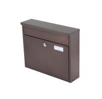 Pašto dėžutė Glori Ir Ko PD967, ruda sp./vario sp., 37 cm x 9.8 cm x 29.2 cm