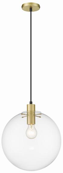 Valgusti rippuv Light Prestige Puerto LP-004/1P L GD 5907796369708, E27, 1 x 50 W, läbipaistev v. / kuldne v.
