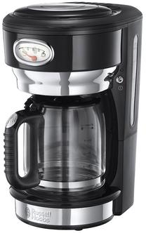 Filtra kafijas automāts Russell Hobbs Retro Classic Noir 21701-56, melns krās.