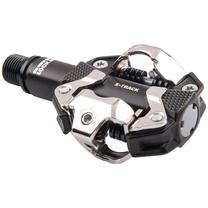 Pedalas LOOK X-Track, aliuminis, tamsiai pilka sp., 2 vnt.