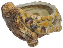 Sodo dekoracija "Vėžlys", 23 cm x 17 cm x 13 cm, ruda sp.
