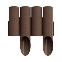 Lysvės tvorelė Garden Center, 230 cm x 5.5 cm x 25.5 cm, ruda sp., 10 vnt.