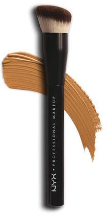 Birstīte, grima bāzei NYX Professional Makeup Cant Stop Wont Stop 1525-84919, melna krās.