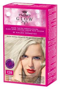 Kраска для волос Kallos Glow, 128 pearl blond цв., 128 Pearl Blond, 40 мл
