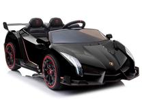 Vaikiškas elektromobilis Lamborghini Veneno LT7305, juoda sp.