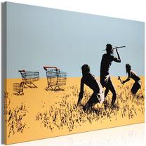 Reprodukcija Artgeist Trolley Hunters, h-c-0088-b-a, 90 cm x 60 cm