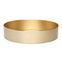 Žvakidė 4Living Verso 111050, metalas, Ø 23 cm, aukso sp.