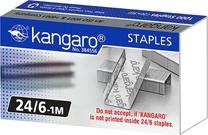 Segiklių kabės Kangaro 24/6-1M, metalas, 1000 vnt.
