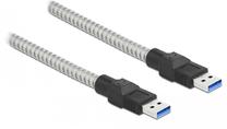 Laidas Delock USB-A, USB-A, 100 cm, įvairių spalvų