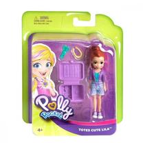 Фигурка-игрушка Mattel Polly Pocket Totes Cute Lila FTP71, многоцветный