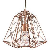 Šviestuvas kabinamas Searchlight Geometric Cage 7271CU, E27, 1 x 10 W