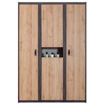 Spinta Kalune Design Doga, antracito sp./riešuto sp., 53 cm x 132 cm x 195 cm