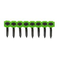 Koka skrūve, gk plāksnes/skrūves metālam Essve, 3.5 x 25 mm, pelēka krās., 1000 gab.