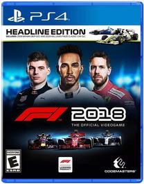 PlayStation 4 (PS4) spēle Codemasters F1 2018 Headline Edition, angļu